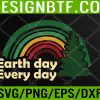 Rainbow Pine Tree Earth Day Everyday Vintage Retro Earth Day PNG, Digital Download
