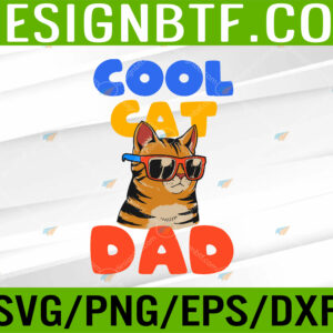 WTM 05 133 Cat Dad Lover Cat Daddy Svg, Eps, Png, Dxf, Digital Download