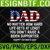 WTM 05 265 Dad Father's Day At Least You Didn't Raise A Biden Supporter Svg, Eps, Png, Dxf, Digital Downloa Svg