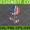 WTM 05 43 4th of July Daisy USA Flag july the fourth Svg, Eps, Png, Dxf, Digital Download
