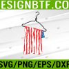 WTM 05 18 Womens The US flag hangs on a metal hanger women's rights Svg, Eps, Png, Dxf, Digital Download