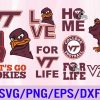 ChangBTF 02 18 Virginia Tech Hokies Football svg, ncaa team, ncaa logo bundle, College Football svg, ncaa logo svg