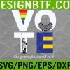 WTM 05 145 Vote Dissent Collar Statue of Liberty Pride Flag Equality Svg, Eps, Png, Dxf, Digital Download