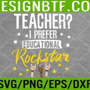 WTM 05 159 scaled Teacher I Prefer Educational Rock-star Svg, Eps, Png, Dxf, Digital Download