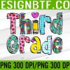 WTM 05 82 Third Grade Teacher Leopard 3rd Grade Teacher Funny Boy Girl PNG, Digital Download