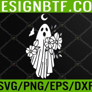 WTM 05 1 scaled Ghost Bride Lazy Halloween Costume Funny Spirit Ghoul Flower Svg, Eps, Png, Dxf, Digital Download