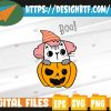 WTM web moi 05 10 Cat Pumpkin Lazy Halloween Costume Cute Kitty Kitten Witch Svg, Eps, Png, Dxf, Digital Download