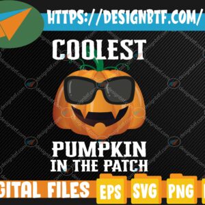 WTM web moi 05 39 scaled Kids Coolest Pumpkin In The Patch Halloween Svg, Eps, Png, Dxf, Digital Download