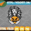 WTM web moi 05 4 Lion Pumpkin Lazy Halloween Costume Cool Zoo Animal Wildlife Svg, Eps, Png, Dxf, Digital Download
