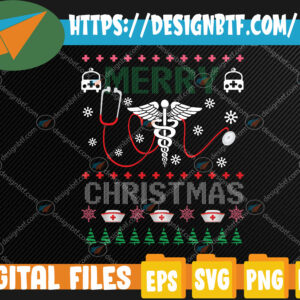 WTM web moi 05 20 Family Winter Ugly Christmas Apparel Nurse Svg, Eps, Png, Dxf, Digital Download