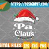 WTM web moi 05 8 Mens Pa Claus Christmas Family Matching Pajama Xmas Light Svg, Eps, Png, Dxf, Digital Download