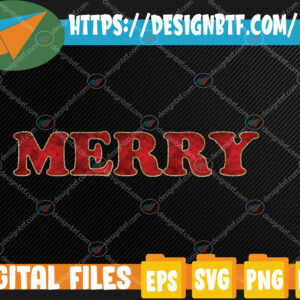 WTMWEBMOI 05 67 Chenille Patch Christmas Merry Christmas Bling Bling Svg, Eps, Png, Dxf, Digital Download