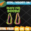 WTMWEBMOI 05 17 Mardi Gras Beads For Boobs Funny Festival Party Costume Svg, Eps, Png, Dxf, Digital Download