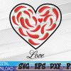 WTMWEBMOI 05 42 Heart of Peppers Svg, Eps, Png, Dxf, Digital Download
