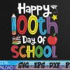 WTMWEBMOI 05 57 Happy 100th Day of School Students Teachers 100 Days Svg, Eps, Png, Dxf, Digital Download