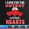 WTMWEBMOI 05 59 Womens I Care for the Cutest Little Hearts Groovy Nurse Valentines Svg, Eps, Png, Dxf, Digital Download