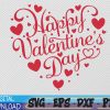 WTMWEBMOI 06 18 Happy Valentines Day Valentine Heart Shape Svg, Eps, Png, Dxf, Digital Download