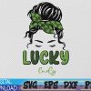 WTMWEBMOI 06 43 Lucky Lady St Patricks Day 2023 Svg, Eps, Png, Dxf, Digital Download