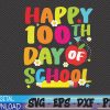 WTMWEBMOI 06 70 100th Day of School Teachers Happy 100 Days Svg, Eps, Png, Dxf, Digital Download