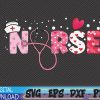 WTMWEBMOI 06 80 Girls Women Nurses Valentines Day Gifts Hearts Stethoscope Svg, Eps, Png, Dxf, Digital Download