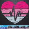 WTMWEBMOI 03 11 Nurse Valentines Day Heart Stethoscope Love Nursing Svg, Eps, Png, Dxf, Digital Download