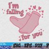 WTMWEBMOI 03 12 Falling for You Funny PCT CNA Nurse Happy Valentines Day Svg, Eps, Png, Dxf, Digital Download