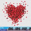 WTMWEBMOI 03 8 Love Heart Graphic Valentine's Day Svg, Eps, Png, Dxf, Digital Download