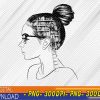 WTMWEBMOI123 02 39 Just A Girl Who Loves Books Ladies Bun Glasses PNG, Digital Download