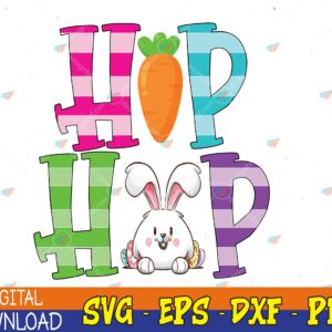 WTMWEBMOI123 04 22 Easter Day Hip Hop Cute Bunny Funny Rabbit Svg, Eps, Png, Dxf, Digital Download