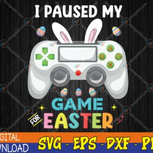 WTMWEBMOI123 04 24 Easter Day Bunny gamer Egg funny gaming Svg, Eps, Png, Dxf, Digital Download
