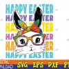 WTMWEBMOI123 04 39 Easter Bunny Tie Dye Rabbit Happy Easter Day Family Matching Svg, Eps, Png, Dxf, Digital Download