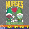 WTMWEBMOI123 04 67 Nurses Love Shenanigans Shirt Gnome St Patricks Day Nurse Svg, Eps, Png, Dxf, Digital Download
