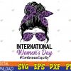WTMWEBMOI123 04 74 Womens International Women's Day 2023 8 March 2023 Embrace Equity Svg, Eps, Png, Dxf, Digital Download