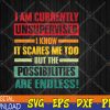 WTMWEBMOI123 04 103 Mens I Am Currently Unsupervised But Possibilities Are Endless Svg, Eps, Png, Dxf, Digital Download