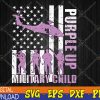 WTMWEBMOI123 04 128 Purple Up US Flag Fighter Jet Military Kids Military Child Svg, Eps, Png, Dxf, Digital Download