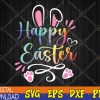 WTMWEBMOI123 04 20 Happy Easter Bunny Rabbit Face Tie Dye Easter Day Svg, Eps, Png, Dxf, Digital Download
