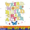 WTMWEBMOI123 04 31 Groovy Weird Moms Build Character Retro Mother's Day 2023 Svg, Eps, Png, Dxf, Digital Download