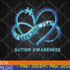 WTMWEBMOI123 04 64 Autism Awareness - I Wear-Blue For Autism Awareness PNG, Digital Download
