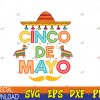 WTMWEBMOI123 04 95 Cinco De Mayo Sombrero Mexican Fiesta 5 de Mayo Svg, Eps, Png, Dxf, Digital Download