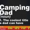 WTMWEBMOI123 01 9 Camping Dad Definition svg, Father's Day svg, Camping Lover Dad svg, Gift For Father svg, Camping svg, Father's Day Gift svg