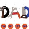 WTMWEBMOI066 04 33 Dad Can Fix Anything Svg, Eps, Png, Dxf, Digital Download