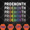 WTMWEBMOI066 04 9 LGBT Pride Month Demon For Gay Pride Month Festival Rainbow Svg, Eps, Png, Dxf, Digital Download