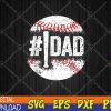 WTMWEBMOI123 04 156 Baseball Number One Daddy Son Baseball Father's Day PNG, Digital Download
