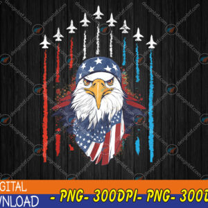 WTMWEBMOI123 04 375 Patriotic Eagle July 4th Of July Fourth July American Flag Svg, Eps, Png, Dxf, Digital Download