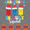WTMWEBMOI066 04 127 Christmas In July Squad Funny Summer Xmas Men Women Kids Svg, Eps, Png, Dxf, Digital Download