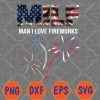 WTMWEBMOI066 04 48 MILF Man I Love Fireworks Funny American Patriotic July 4th Svg, Eps, Png, Dxf, Digital Download