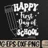 WTMWEBMOI066 09 107 Happy First Day of School kids students teachers Svg, Eps, Png, Dxf, Digital Download