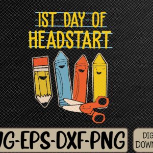 WTMWEBMOI066 09 119 scaled Happy First day of school Headstart Pencil Back to school Svg, Eps, Png, Dxf, Digital Download