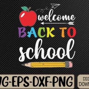 WTMWEBMOI066 09 123 scaled Welcome Back To School First Day Of School Teachers Students Svg, Eps, Png, Dxf, Digital Download
