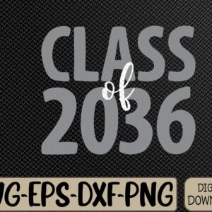 WTMWEBMOI066 09 312 scaled Class of 2036 kindergarten Pre-K graduation back to school Svg, Eps, Png, Dxf, Digital Download